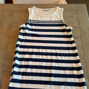 Vineyard Vines Navy and White Tank sundress